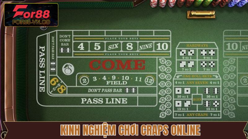 Mẹo chơi Craps giúp các thành viên thắng lớn