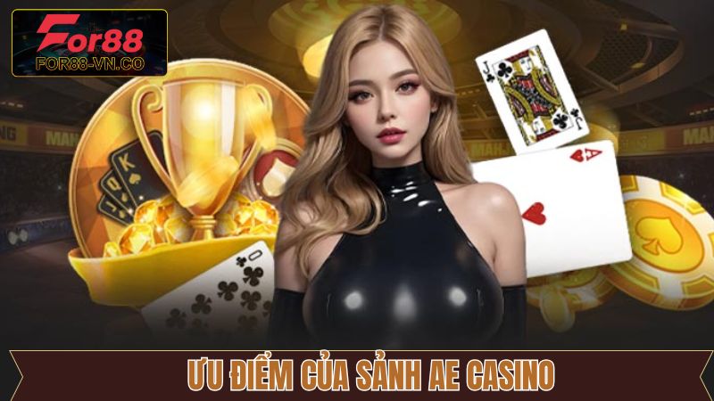 AE Casino - Sảnh Cược Quyến Rũ Khi Trải Nghiệm Tại For88 3 Chất lượng hình ảnh và âm thanh tại AE tuyệt vời
