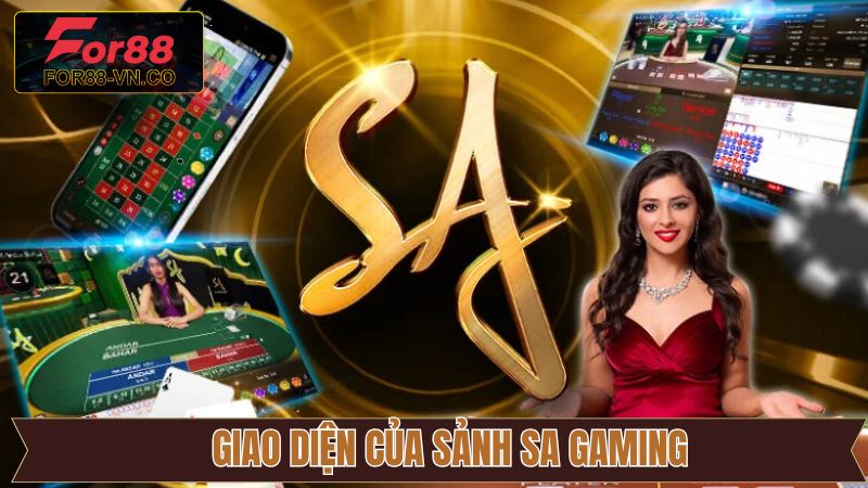 SA Gaming - Sòng Bài Trực Tuyến Với Kho Game Ấn Tượng 3 Giao diện sòng bài SA thiết kế đẹp mắt